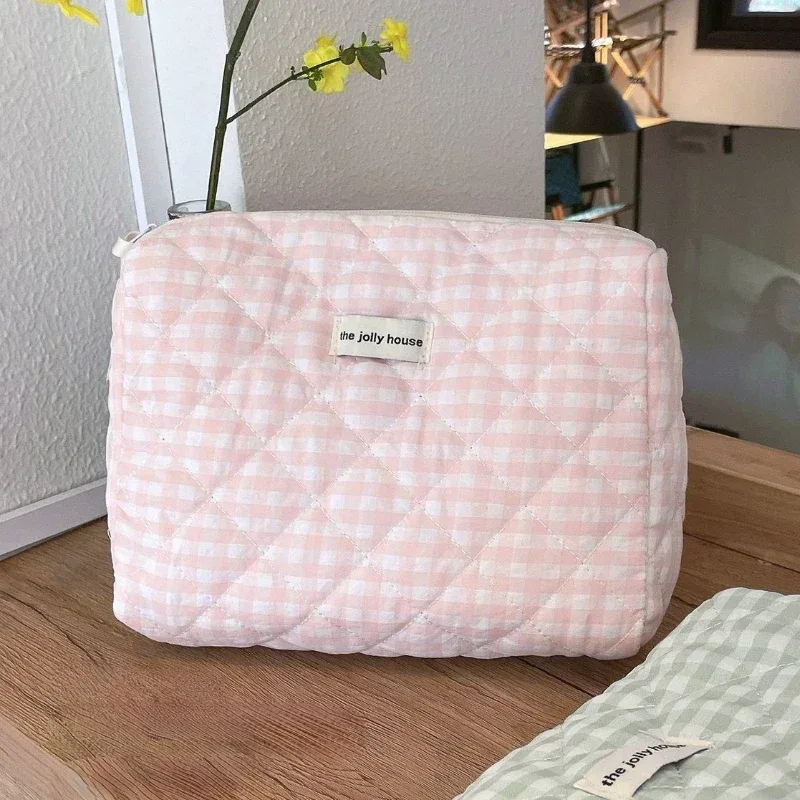 sacs à cosmétiques de grande capacité pour femmes, étuis décontractés pour dames, petit sac de rangement avec fermeture éclair, pochette de voyage pour femme, petits sacs à main