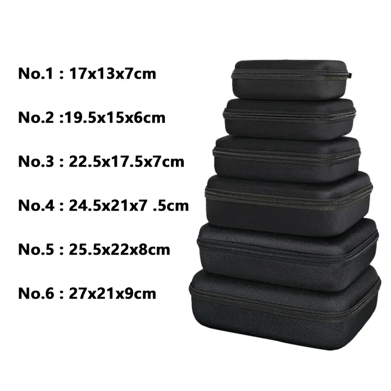 organisateur voyage eva marron noir bleu beige boîte carrée fermeture éclair compression cosmétiques travaux extérieur
