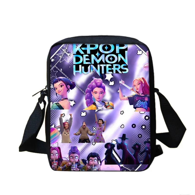 sac à bandoulière pour enfants, avec motifs de dessins animés, bretelles réglables, fermeture à glissière sécurisée, sac léger à porter à l’épaule pour garçons et filles.