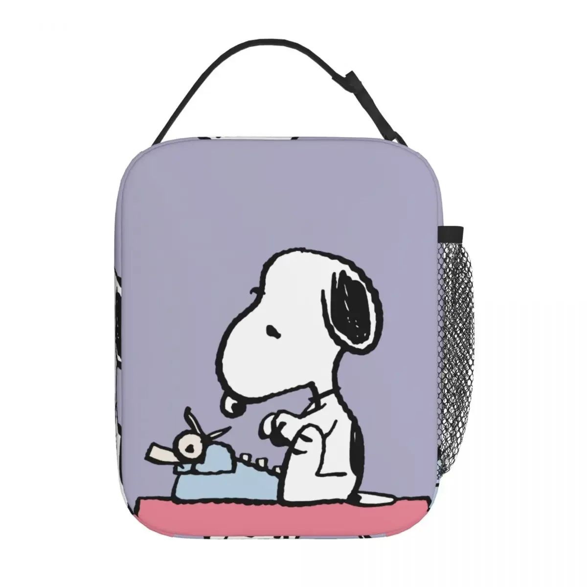 s-dog-snoopies cartoon merch sac isotherme pour le déjeuner, sac isotherme pour le travail, sac de rangement pour aliments, boîtes à déjeuner thermiques portables