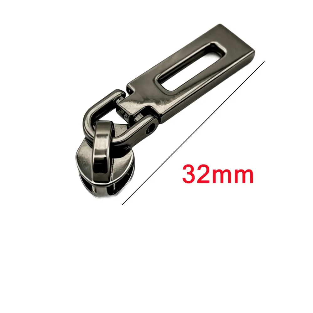 5-30pcs 3 # 5 # têtes de fermeture éclair en nylon pour rubans de fermeture éclair, vêtements, manteaux, sacs à dos – kit de réparation de fermetures éclair – or, argent, noir