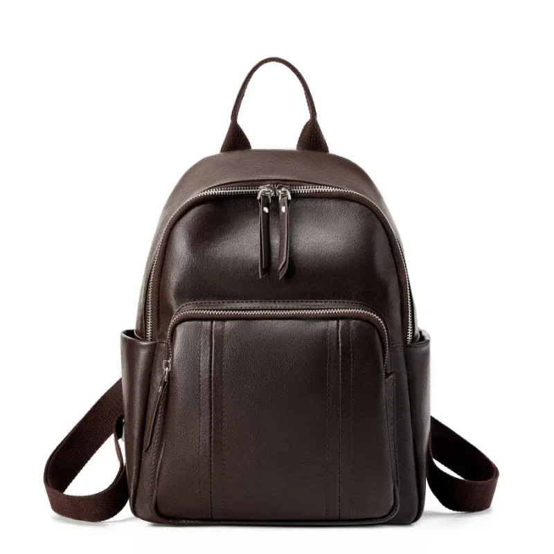 xmessun nouveaux sacs à dos en cuir souple pour femmes, sac à bandoulière de voyage de haute qualité au design européen et américain, a644