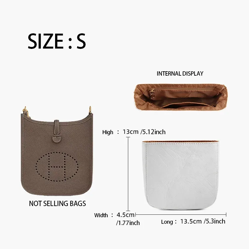 sangle de sac en cuir microfibre et organisateur pour sac evelyne, bretelles souples de remplacement, ceintures de sac à main, accessoires de sac
