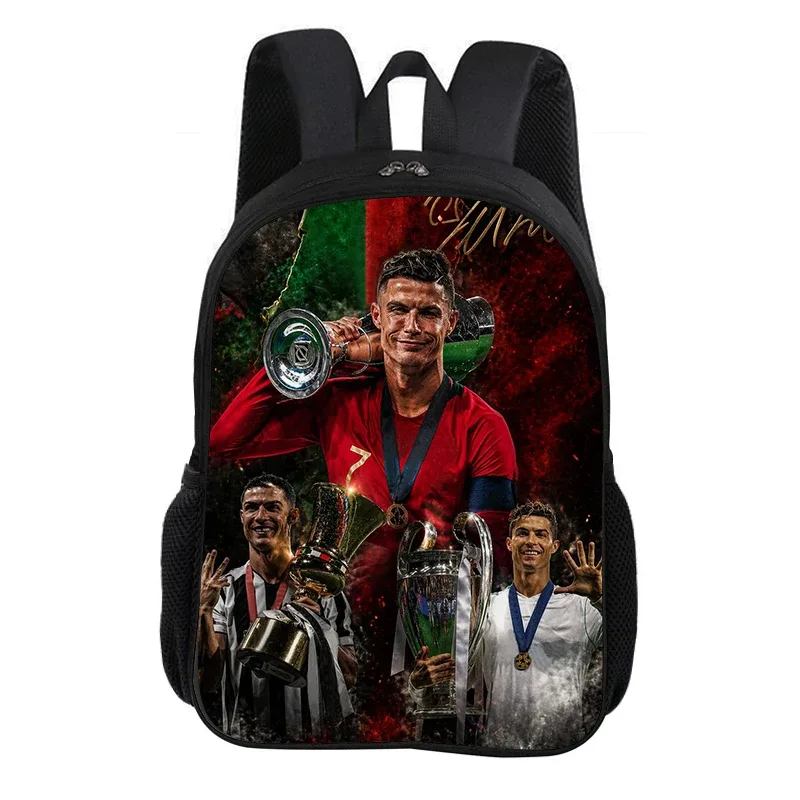 sac à dos cr football star, sac à dos pour enfant, sac à dos scolaire ronaldo, sac à dos de sport de football, sac à dos scolaire tendance, cadeau pour enfants