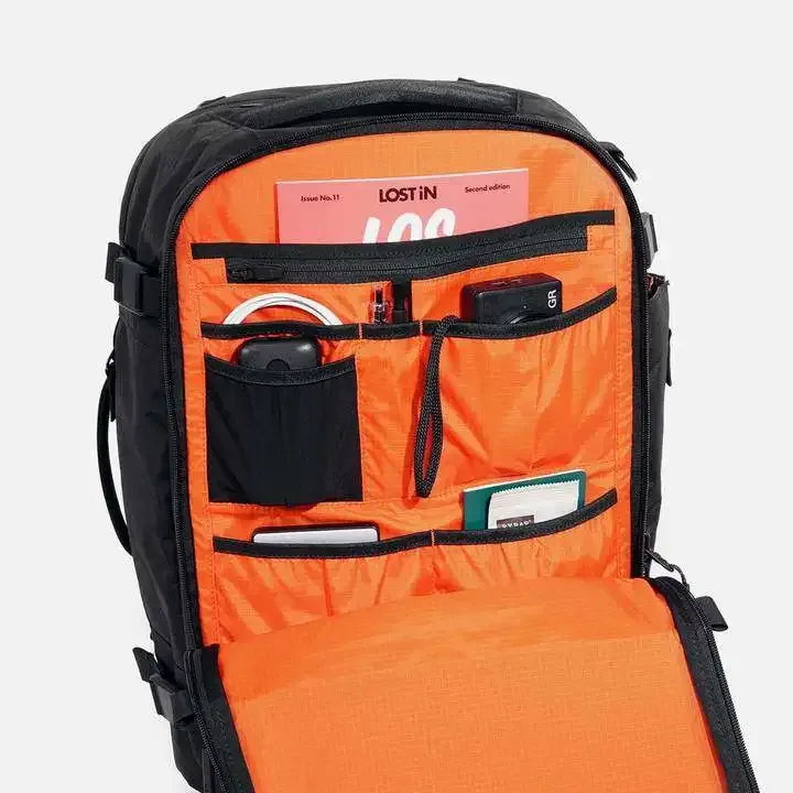 pack de voyage 3 x-pac nylon 35l, sac à bandoulière imperméable multifonctionnel intelligent de grande capacité pour voyage d'affaires, sac à bandoulière durable