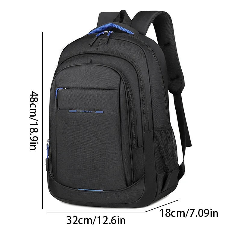 sac à dos de voyage durable pour ordinateur portable, étanche, compartiment rembourré pour ordinateur portable, poches multiples, essentiel pour les affaires et les études universitaires