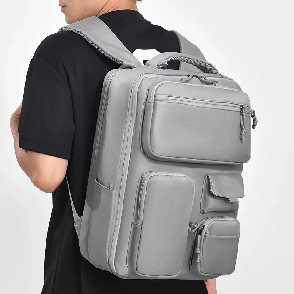 sac à dos de voyage unisexe multi-poches pour hommes et femmes, sacs à dos de grande capacité pour couple, sac pour ordinateur portable de 15.6 pouces, sac à dos d'école pour étudiants