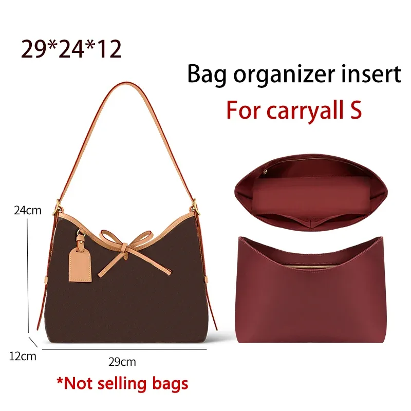 insert organisateur de sac pour portefeuille s, support de sac de mode durable, rangement, modification intérieure, accessoires de sac