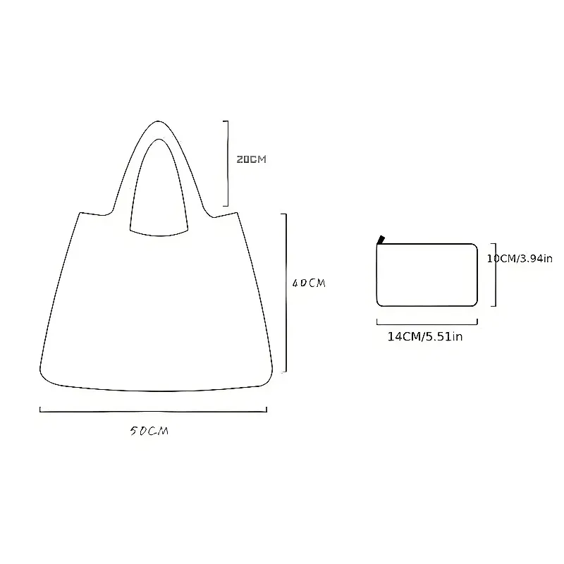 sac écologique pliable pour femmes, sac de courses ultra léger, sac fourre-tout écologique, sac fourre-tout pliable pour le quotidien des femmes