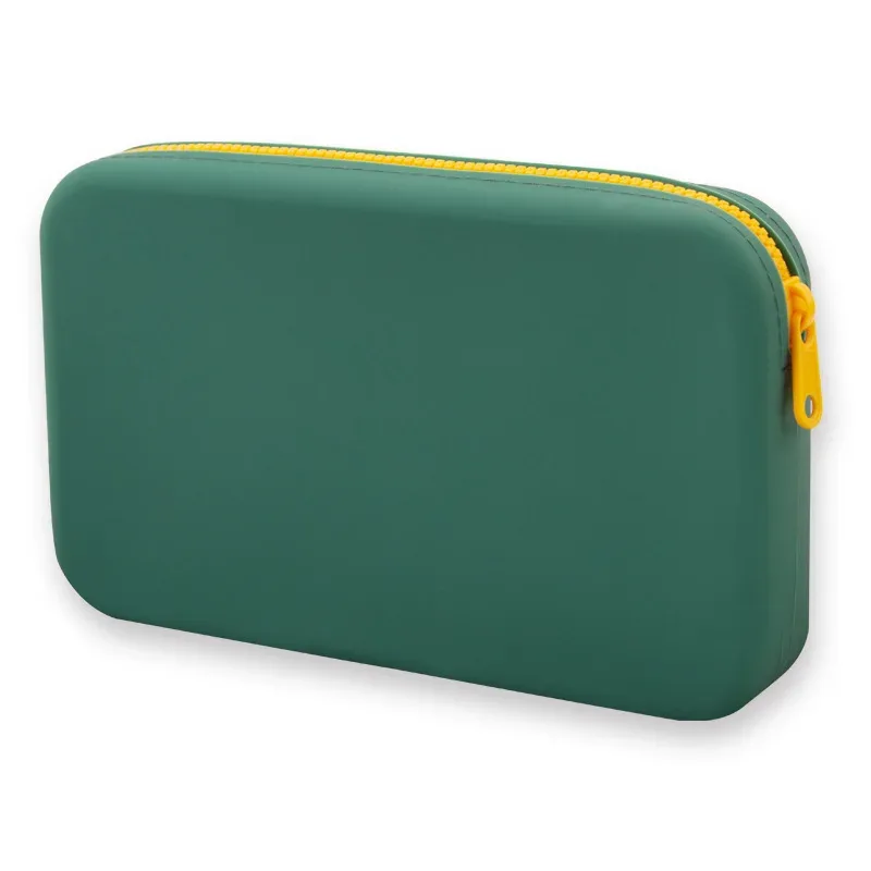 sac de rangement carré de grande capacité pour produits de toilette, boîte de rangement numérique multifonctionnelle, organisateur pour la maison et les voyages
