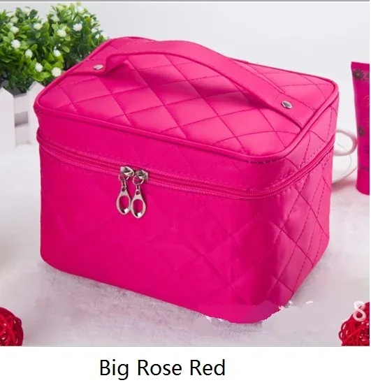 boîte à cosmétiques 2026, sac à cosmétiques professionnel matelassé pour femmes, sac à main de rangement de grande capacité, trousse de maquillage de toilette de voyage ml1
