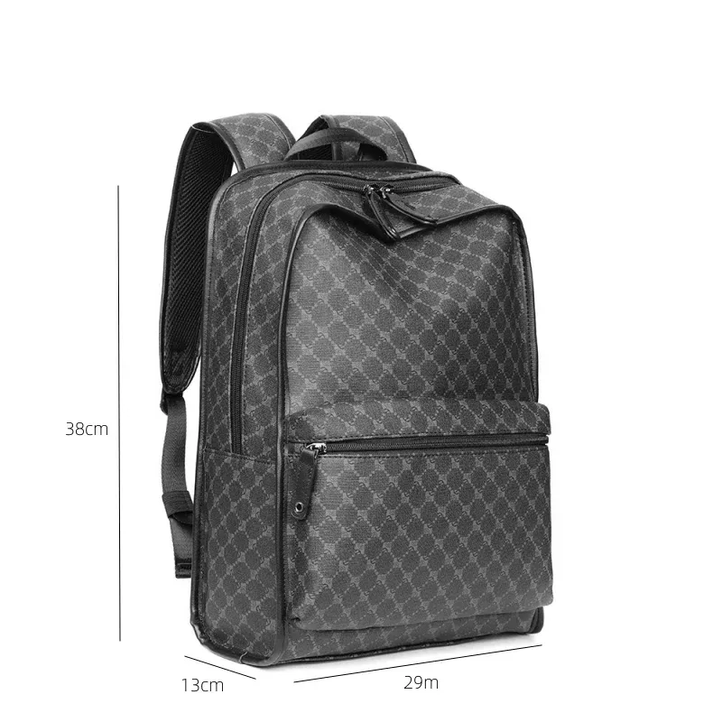 sac à dos de luxe à imprimé floral pour homme, grande capacité, voyage, ordinateur portable, cartable