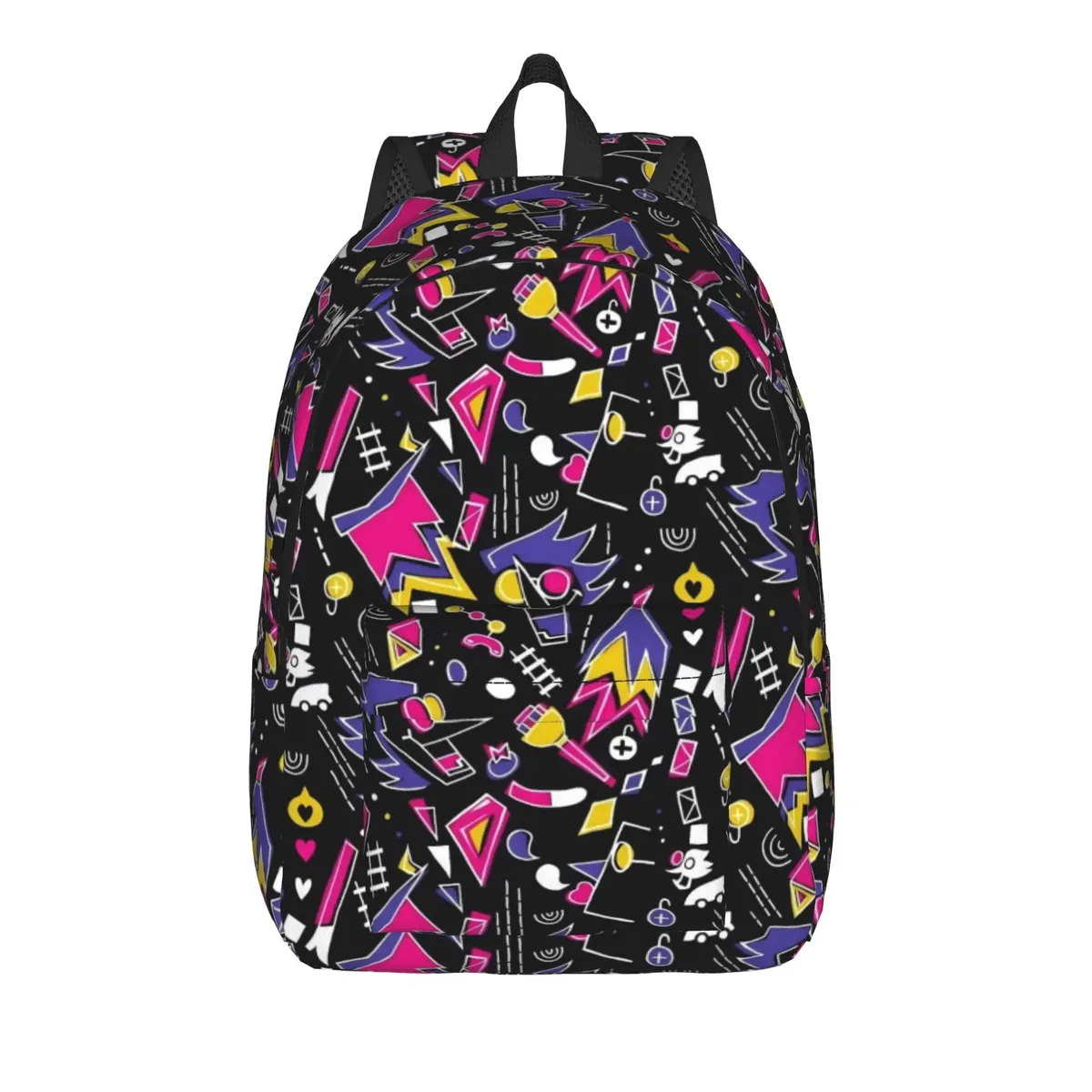 sac à dos de jeu deltarunes pour hommes, femmes, adolescents, lycéens, randonnée, voyage, sac à dos de jour, sacs en toile pour ordinateur portable avec poche