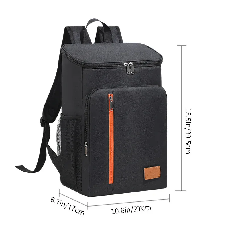 sac à dos isotherme grande capacité, sac isotherme portable pour pique-nique en plein air
