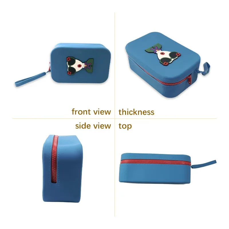 nouveau sac de voyage en silicone pour maquillage d'été, grande capacité, trousse de maquillage, sac organisateur de maquillage, trousse de toilette imperméable