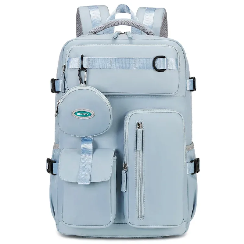 sac à dos de voyage unisexe grande capacité, sac à dos pour ordinateur portable avec compartiment séparé pour chaussures, sac d'école, sac à dos décontracté pour la journée
