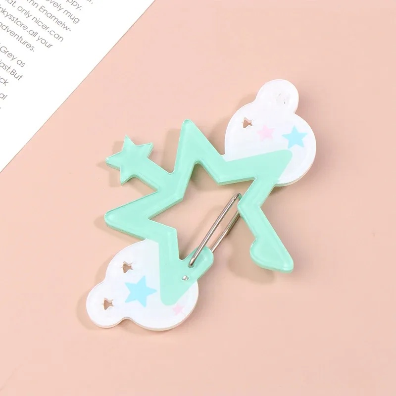kawaii noir blanc notes illustration bibelots porte-clés sac breloques acrylique pendentif mousqueton sac à dos pendentif décoration cadeaux