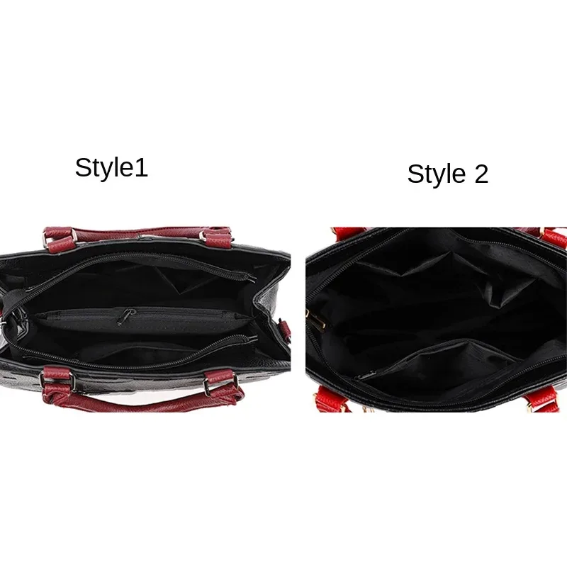 sac à main fourre-tout pour femme, sacoche en bandoulière en cuir pu, pochette décontractée de voyage, besace à épaule, accessoire de luxe à grande capacité