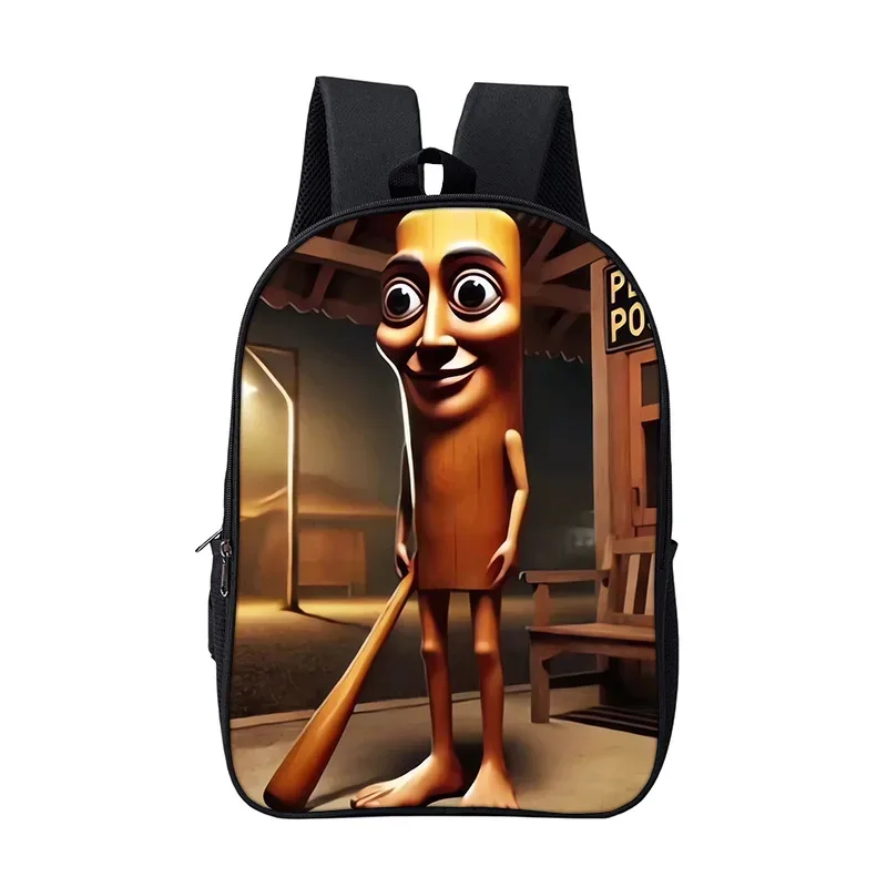 sac à dos scolaire pour garçons et filles, durable et souple, pour livres, motif dessin animé, anime, jeu, style italien brainrot, pour enfants