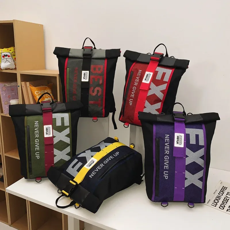 sac de sport multifonctionnel de yoga, sac à dos pour ordinateur portable pour adolescents, sac d'école pour femmes, collage d'étudiant, cartable à la mode pour garçons et filles