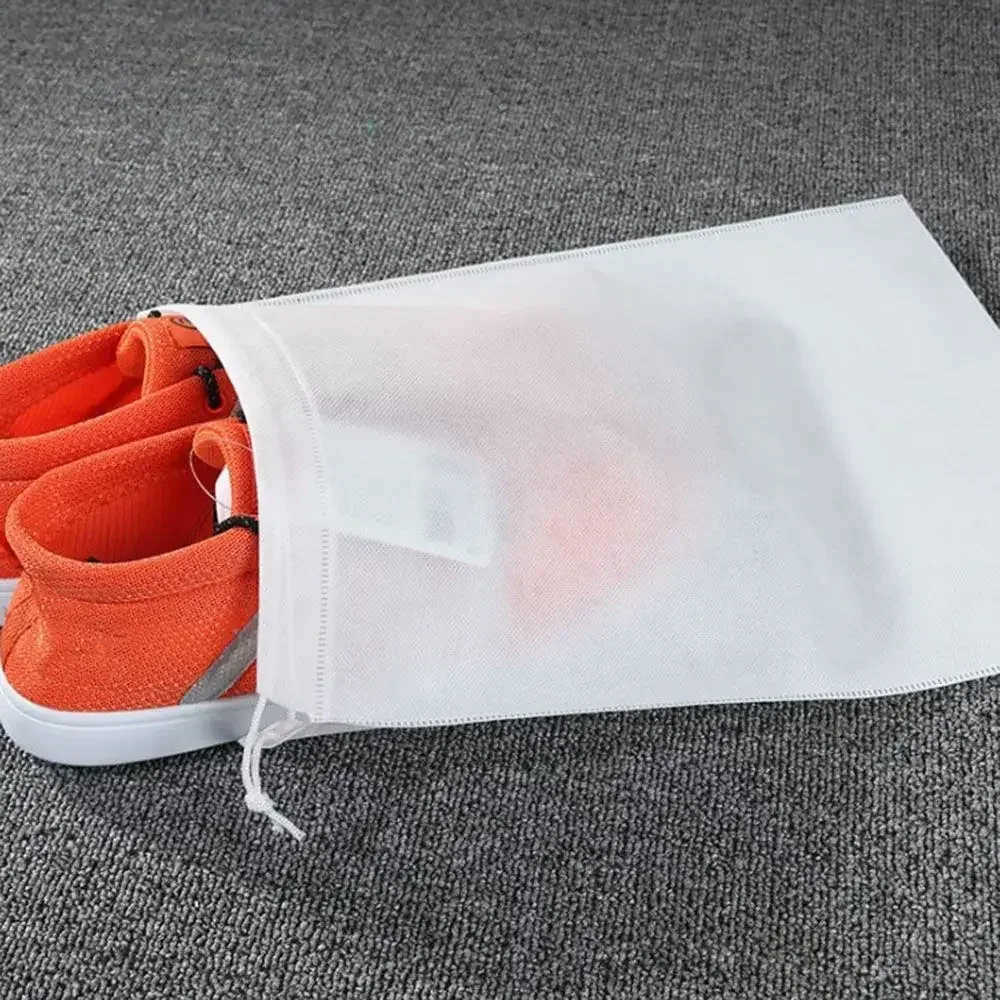 poche de voyage à cordon de serrage, organisateur de vêtements, sac de rangement de chaussures, sacs à cordon non tissés, organisateur de chaussures