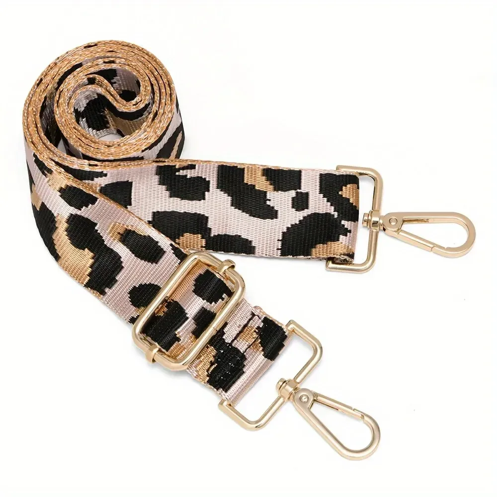 ike marti-sac à bandoulière en nylon et coton pour femme, plusieurs sangles colorées, accessoires de sac initiés, ceinture réglable