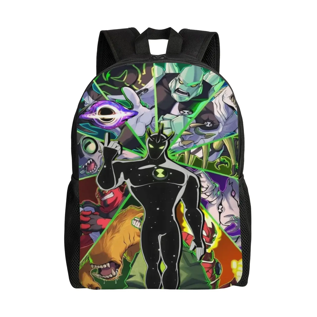 sac à dos multifonction ben 10 heatblast fiery character pour la rentrée scolaire, sac à dos pour étudiants ben 10