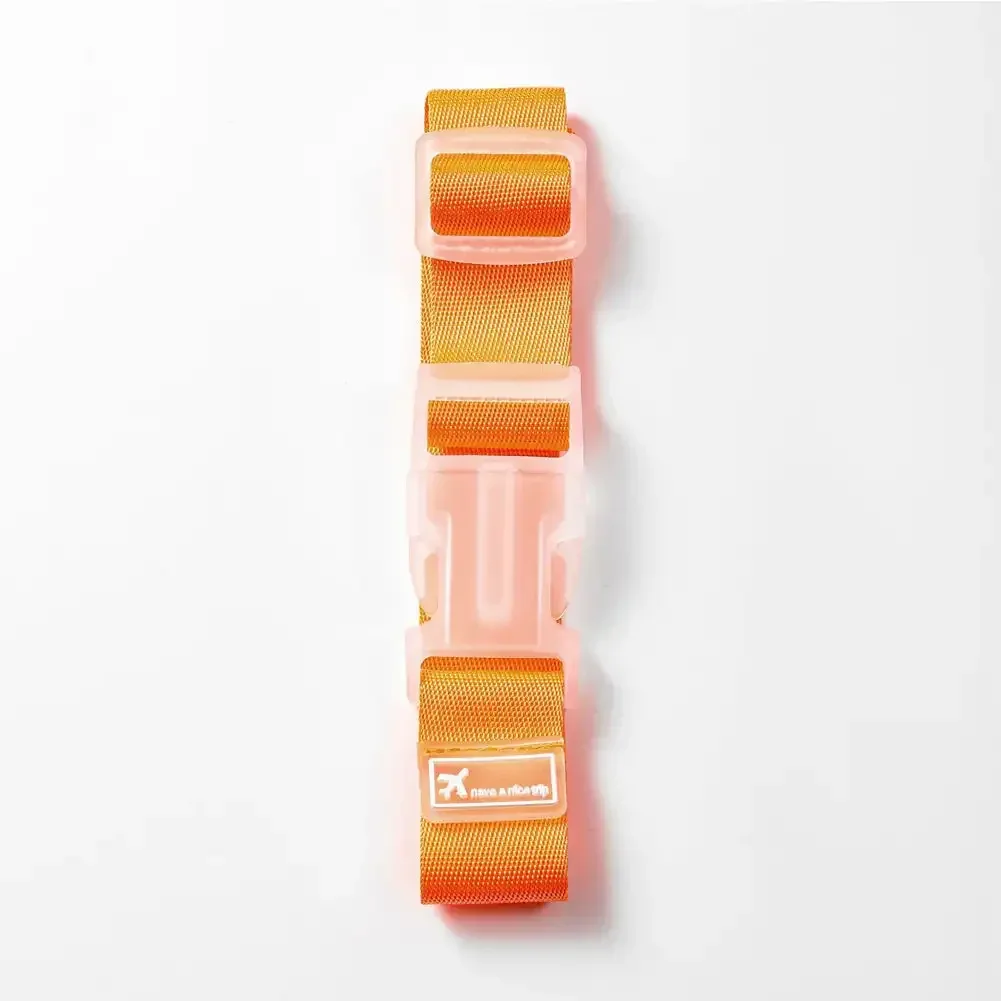 sangles de bagages réglables en nylon pour valises, clip à ressort en métal, ceinture de bagage environnemental pour sacs à main, vêtements de brouette