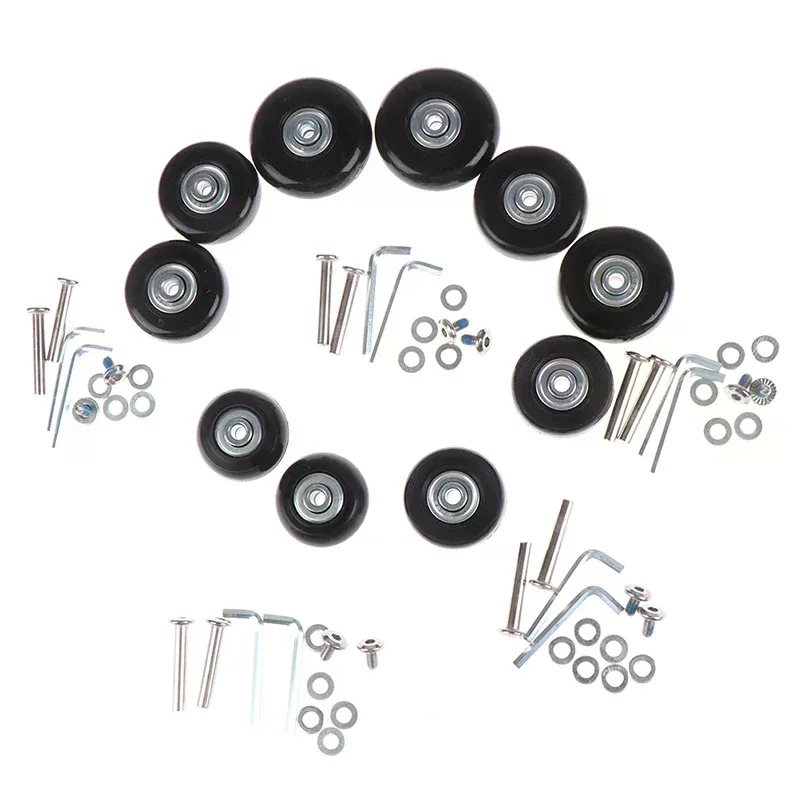 roue caoutchouc métal silencieuse flexible pivotante accessoire réparation remplacement valise voyage utilisation résistante charge