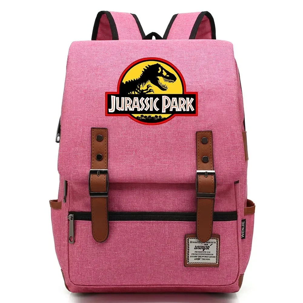 b3303 sac à dos tendance dinosaure jurassic park world avec boucle pour enfants, adolescents, étudiants, femmes et hommes