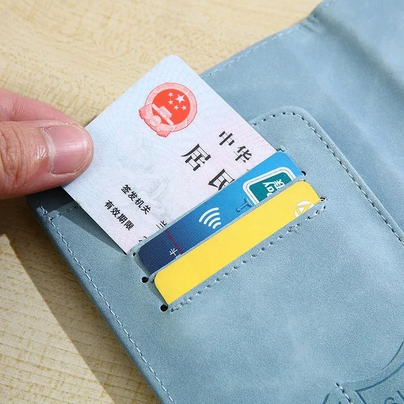 étui pour passeport rfid, porte-passeport de voyage, nouveau portefeuille pour passeport, porte-carte de crédit, portefeuille de voyage, accessoires de voyage