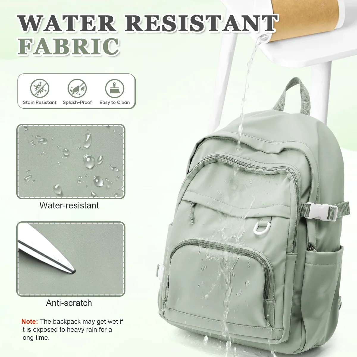 sac à dos pour étudiants du collège et du lycée, sac à dos scolaire de grande capacité pour garçons et filles, sac souple pour ordinateur portable pour voyages en plein air