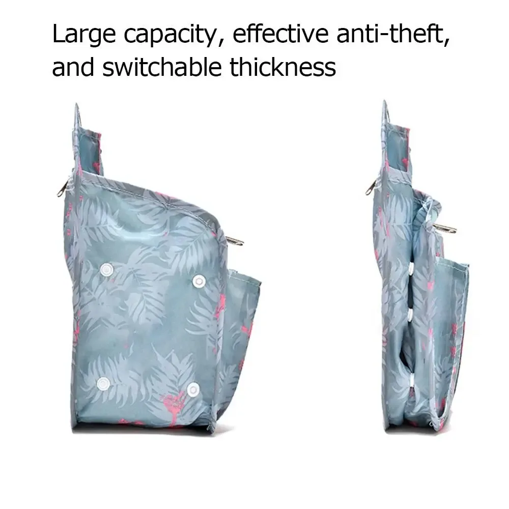 sac dos organisateur leger tissu oxford cloth black navy blue pink light blue gray pink stripe navy stripe voyage école travail