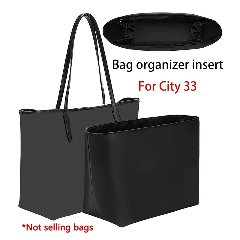 organisateur de sac en nylon souple et durable pour city 33, accessoire de rangement intérieur pour sac à main, idéal comme cadeau