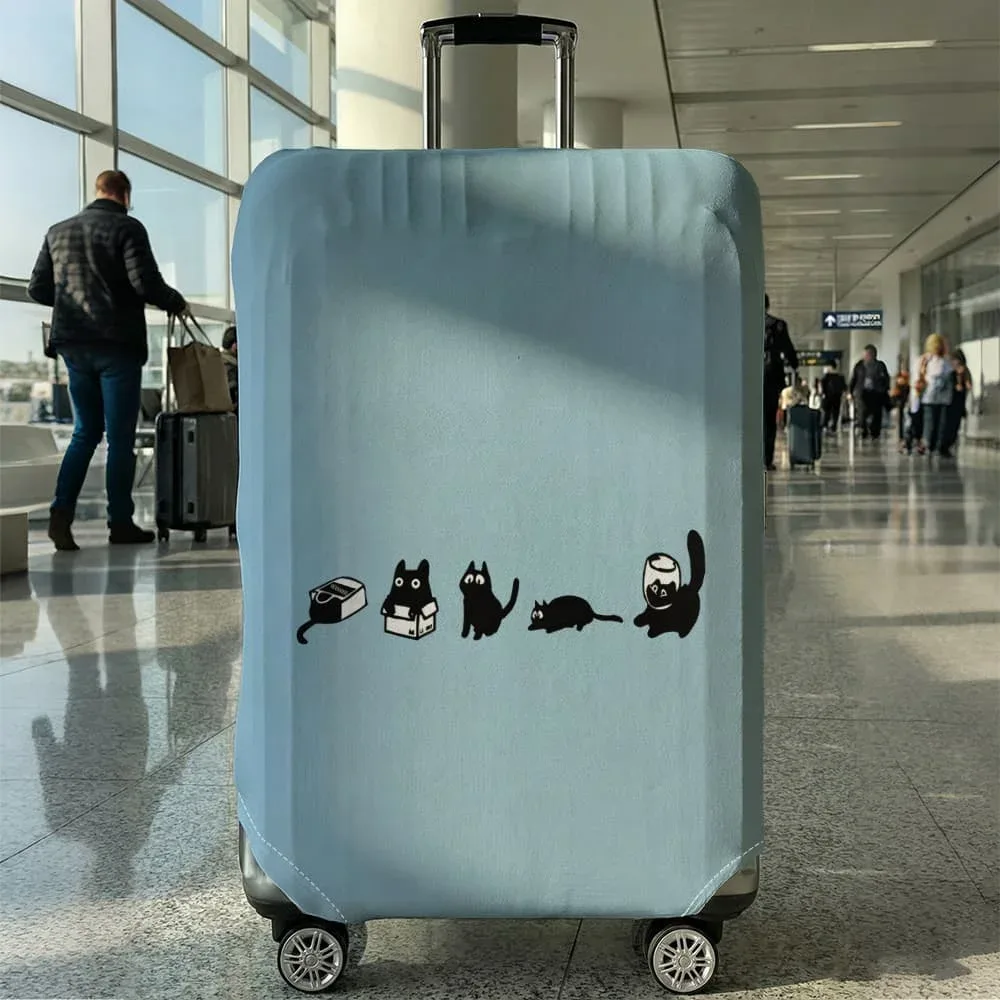 housse de protection pour bagages, élastique, imperméable, anti-poussière, pour valise de 18 à 32 pouces, accessoires de voyage