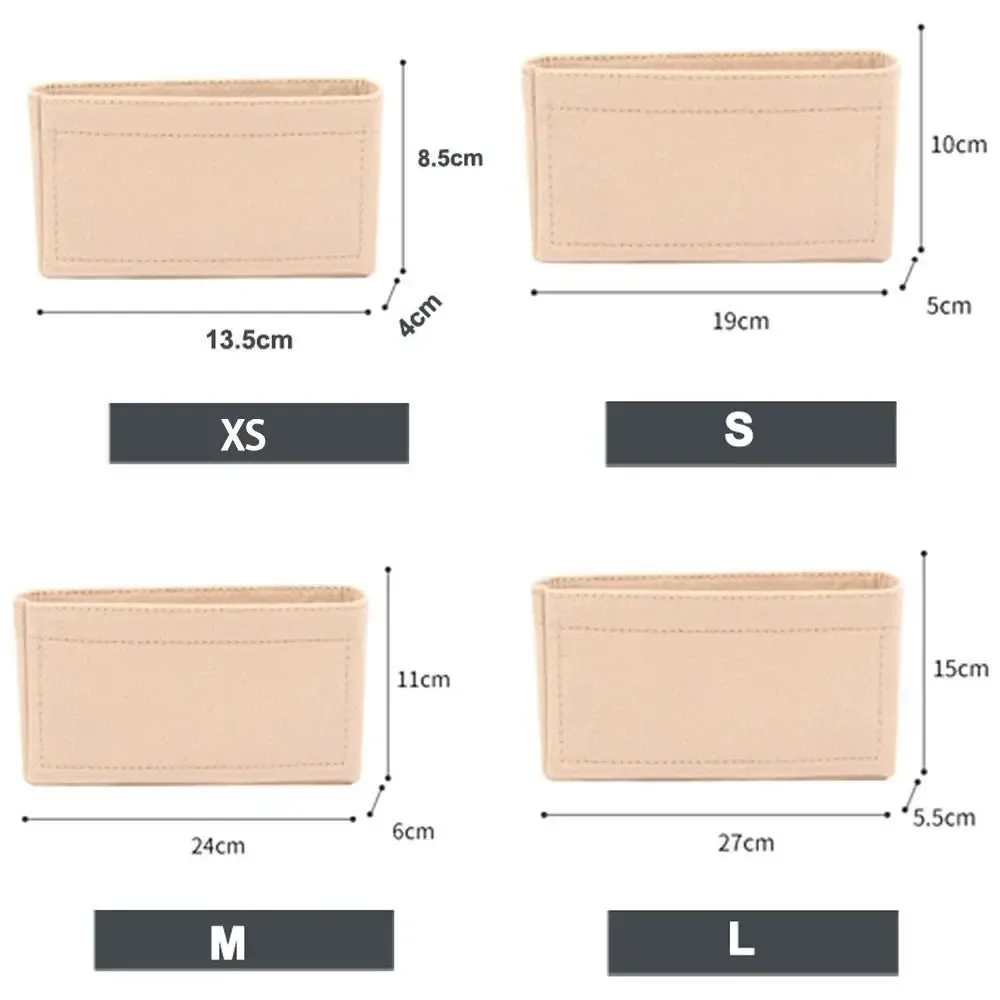 pochette souple organisateur feutre insérer sac sac à main insérer sac sac à main doublure sac intérieur