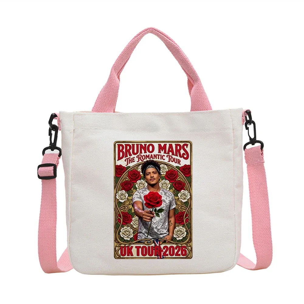 sac fourre-tout bruno mars, sac de shopping personnalisable, sac cabas, sac à bandoulière, sac fourre-tout femme