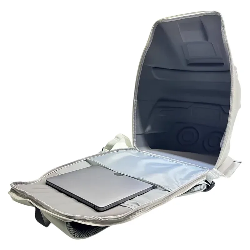 sac à dos à coque rigide pour cyclisme-sac à dos élégant pour hommes d'inspiration sportive de grande capacité, sac à dos étanche et durable
