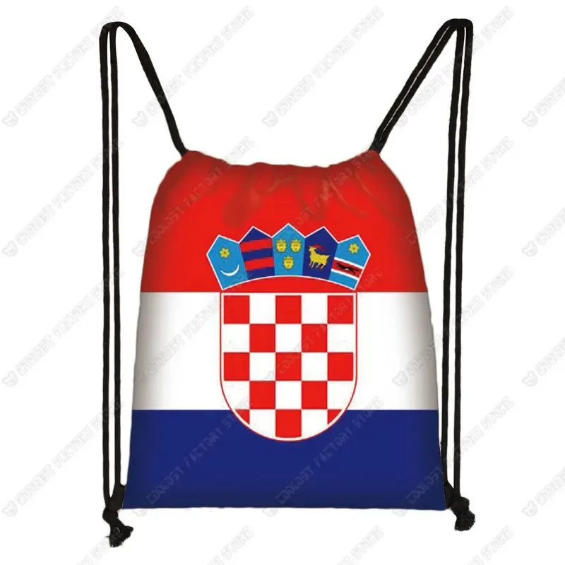 sac à dos imprimé drapeau national ukraine haïti algérie israël brésil hommes sac à cordon femmes sacs à bandoulière pour porte-chaussures de voyage