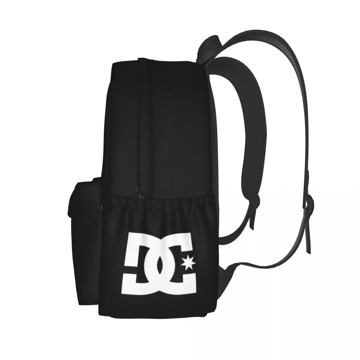 sac dos polyester noir grand capacité usage étudiant voyage journee sport activités plein air