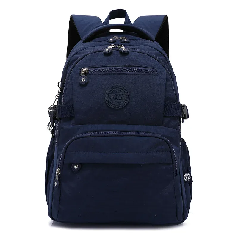 tegaote – sac à dos de voyage léger pour hommes et femmes, sac à dos d'extérieur pour lycéens, sac d'école en nylon imperméable de haute qualité