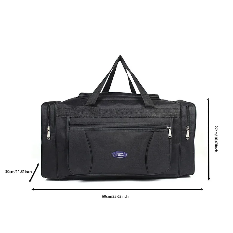 sacs de voyage oxford imperméables pour hommes, bagages à main, grand sac de voyage d'affaires, grande capacité, sac de voyage de week-end