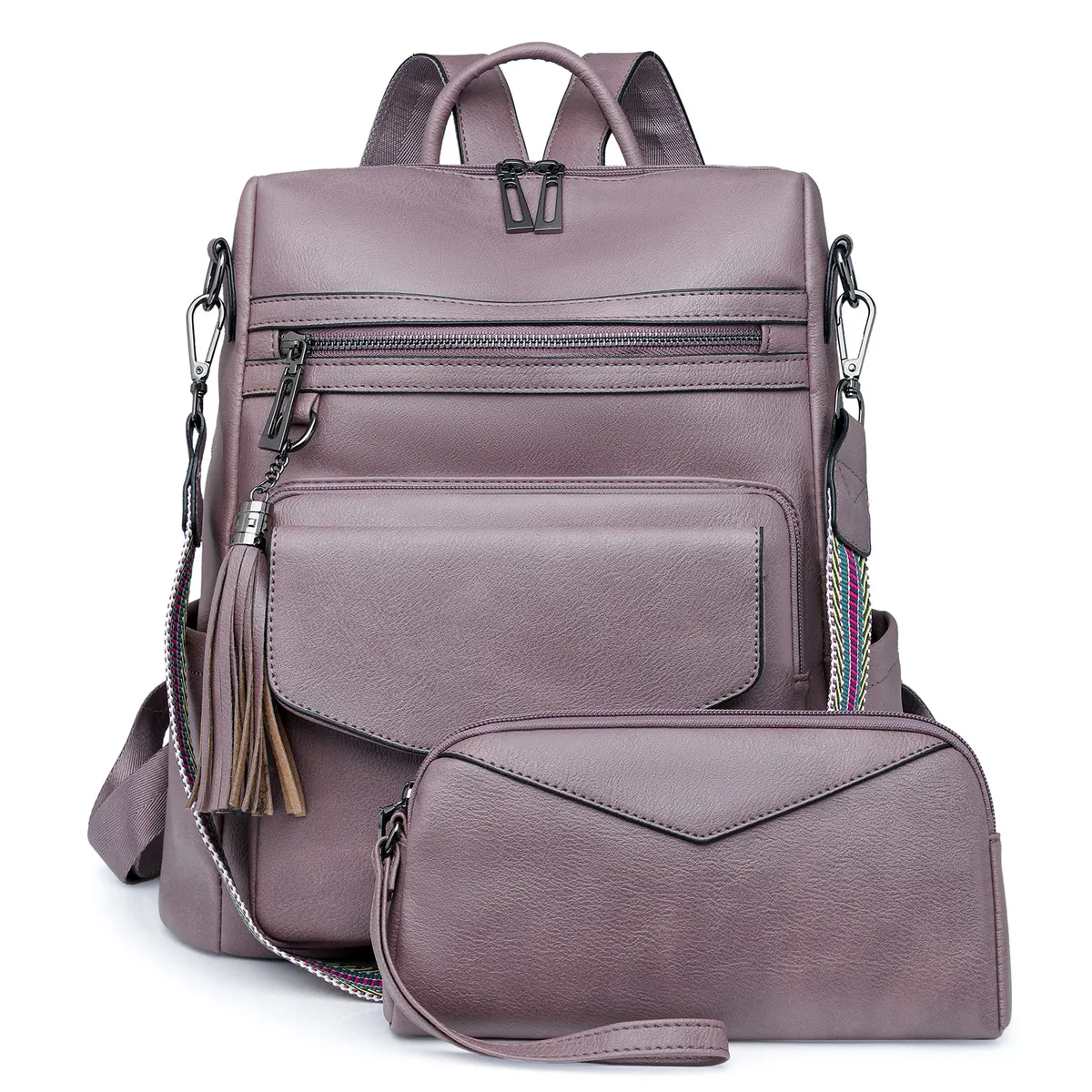 sac à dos d'hiver pour femmes, sac rétro européen à deux épaules, sac composite de luxe en pu, sac à bandoulière simple pour les déplacements, sacs de voyage de loisirs