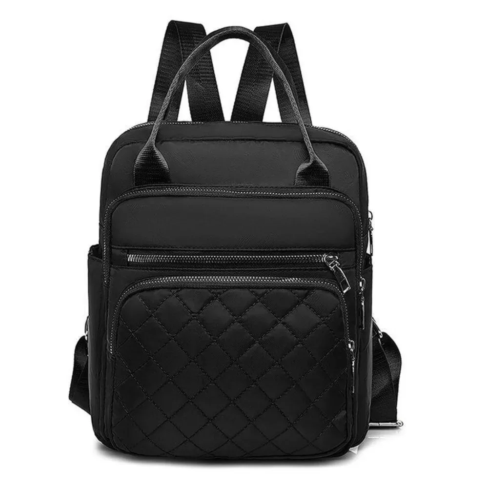 sacs à bandoulière imperméables durables, sac à dos oxford de grande capacité pour femmes, bretelles réglables, sac à dos de voyage léger