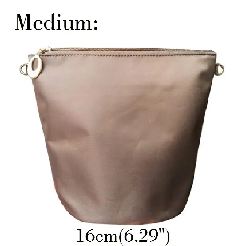sac organisateur pour sac à main seau, inserts de sac seau (abricot, noir, café)