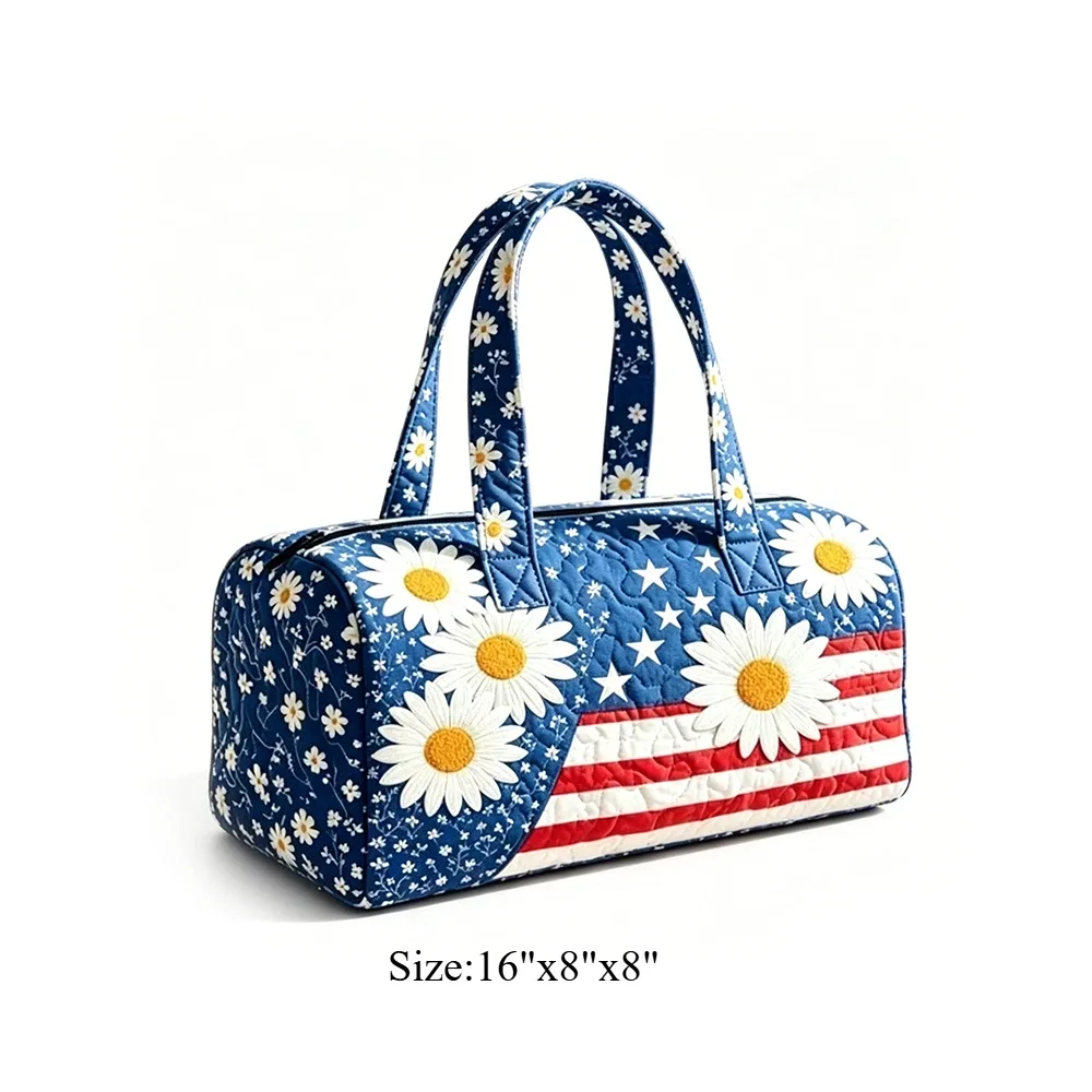 sac de voyage matelassé à imprimé chien teckel mignon, rayures arc-en-ciel, pour les amoureux des animaux, sac de week-end léger en polyester pour femmes et filles