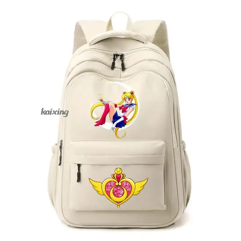 sacs d'école chaud marin lune imprimé étudiants capacité sac à dos adolescent femmes hommes voyage ordinateur portable mochila infantil cadeau