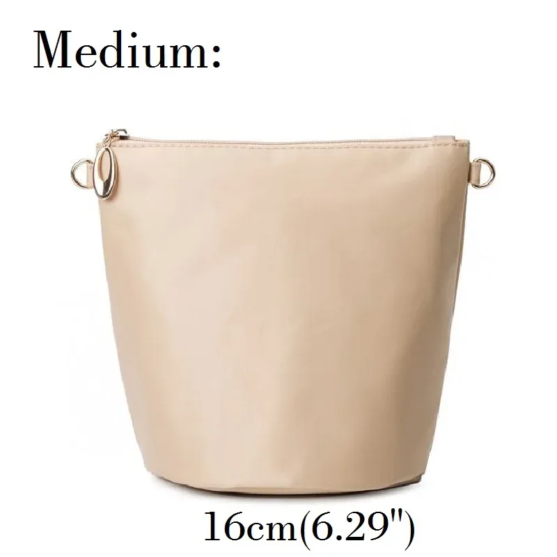 sac organisateur pour sac à main seau, inserts de sac seau (abricot, noir, café)