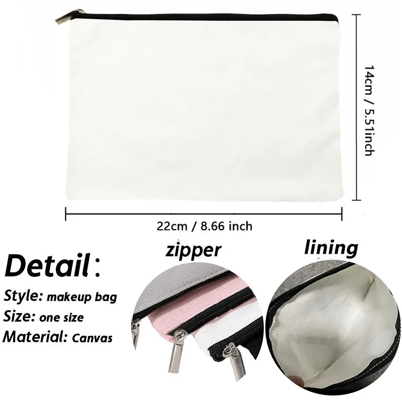 sac de dessin animé de dents pour femmes, pocommuniste de maquillage cosmétiques kawaii, trousse à crayons pour enfants, sacs de toilette en toile de voyage, poudres de golf, 2023