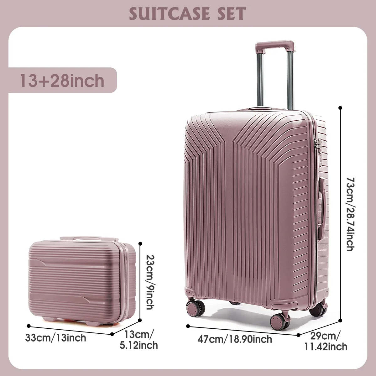 valise de cabine durable en matériau pp, fermeture à glissière et verrouillage par mot de passe, voyage d'affaires, cabine, coffre gonflable, nouveau, 2024, 13, 20/28